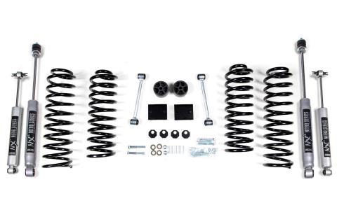 2 Inch Lift Kit Coil Spring Jeep Wrangler JK 07-11 4-Door Fox 2.0 Performance Shocks