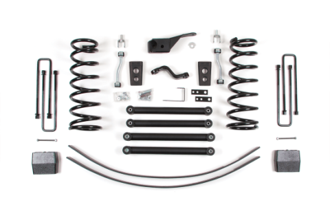 94-99 Dodge RAM 1500 5 Inch Coil Spring Lift Kit No Shocks Zone Offroad