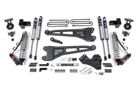 5 Inch Lift Kit w/ Radius Arm FOX 2.5 Coil-Over Conversion Performance Elite Ford F250/F350 Super Duty 23-24 4WD Diesel Block without Overload 2.5 Performance Elite 