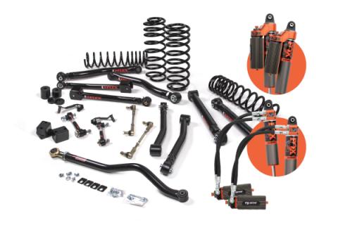 2018-2024 Jeep Wrangler JL J-Krawl 3 Inch Lift Kit 2 Door w/Fox Adventure Series Shocks HD Rate Coils JSPEC