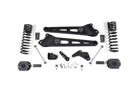 14-18 RAM 2500 4 Inch Replacement Radius Arm Lift Kit Gas No Shocks Zone Offroad