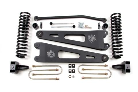 05-07 Ford F-250/F-350 Super Duty 4 Inch Radius Arm Lift Kit Gas No Shocks Zone Offroad