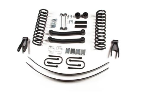 84-01 Jeep Cherokee XJ 4.5 Inch Coil Spring Lift Kit With Dana 35 Axle No Shocks Zone Offroad
