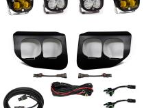 Ford Super Duty (20-22) Fog Lights Dual FPK Baja Amber SAE/Sport DC Baja Designs