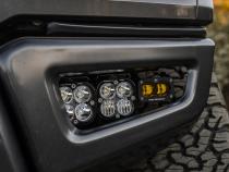 Ford Raptor (17-20) Fog Pocket Kit S2 SAE Baja Amber Pro Baja Designs