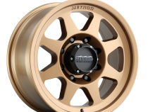 Aluminum Wheels 18x9 HD Bead Grip MR701 Bolt Pattern 8 On 165.1 Offset 18 Lip Size 1.81 Method Bronze BRZ Method